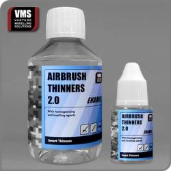 VMS Airbrush Thinner 2.0 for Enamel Paints Ready-Made Solution 30ml